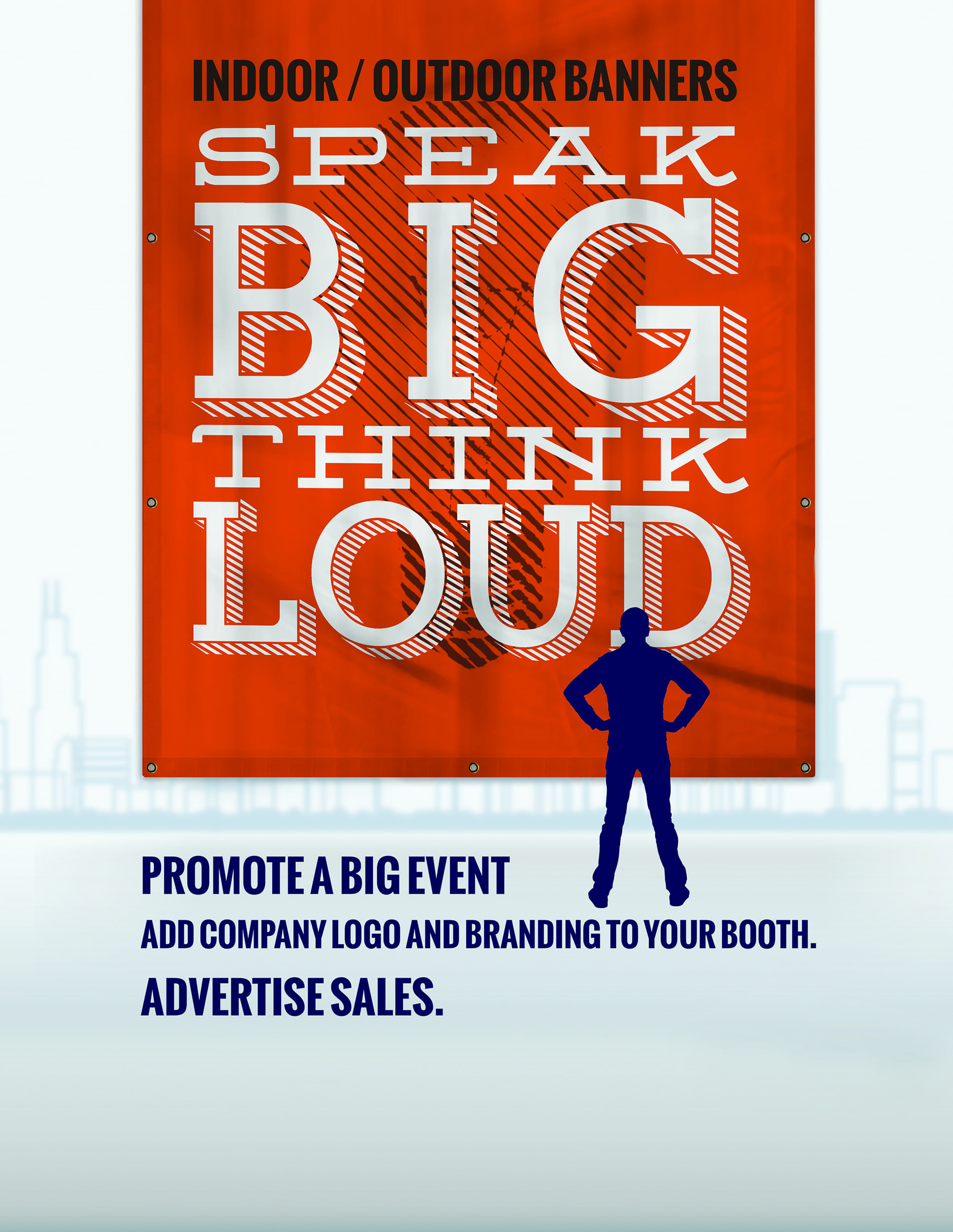 Solid Vinyl and Mesh Banners - Matte - Full Color Banners