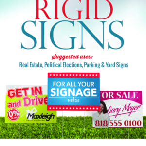 coroplast yard signs RigidSigns